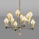 Loft Industry Modern - Water Lily Chandelier